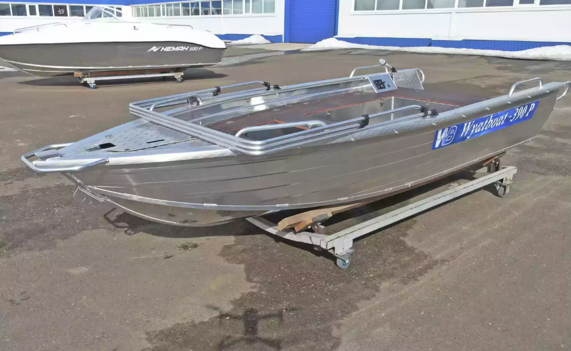 Алюминиевая лодка Wyatboat-390РМ в Мурманске