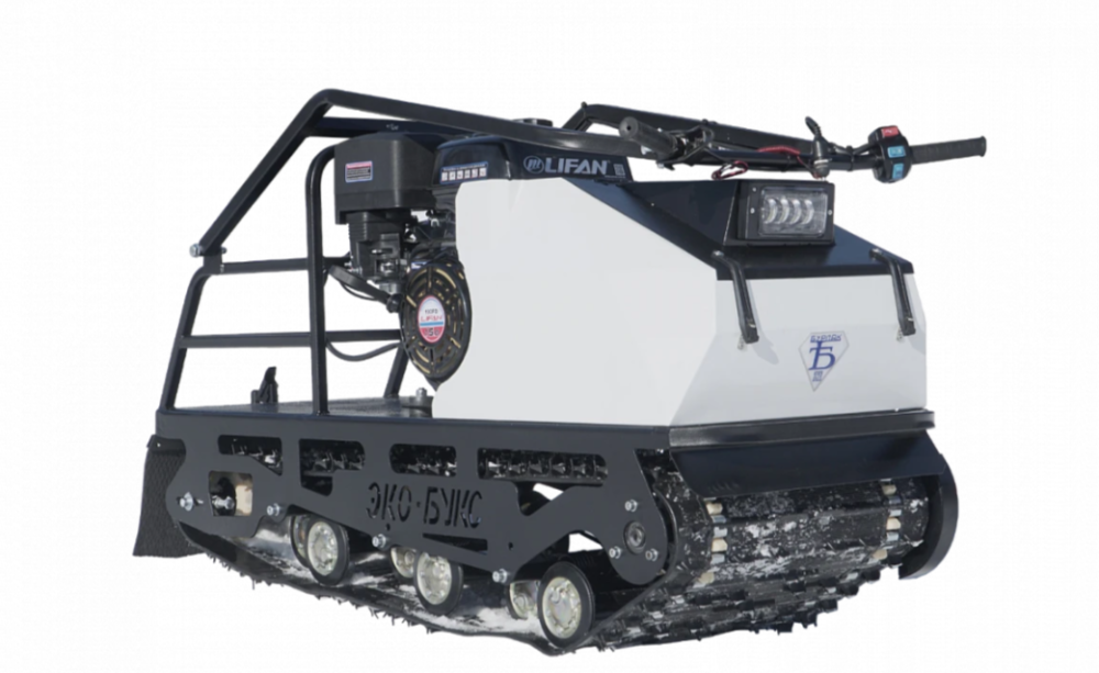 Мотобуксировщик ЭКО-букс V.2 15 л.с. (катковая подвеска, передний привод, длина 1450 мм) в Мурманске