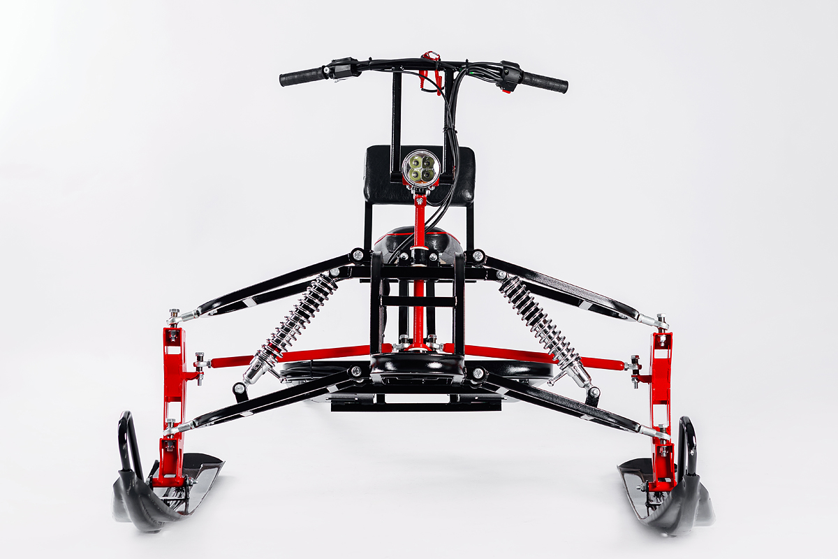 Лыжный модуль IKUDZO с подогревом ручек пластиковые лыжи в Мурманске