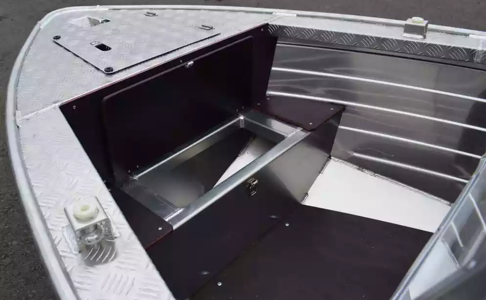 Алюминиевая лодка Wyatboat-390 DCM Увеличенный борт в Мурманске
