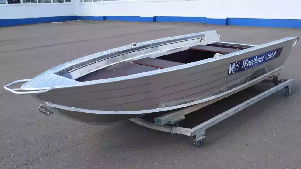 Алюминиевая лодка Wyatboat-390Р Fish в Мурманске