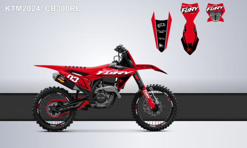 Кроссовый мотоцикл Sanchez Fury CB300RL в Мурманске