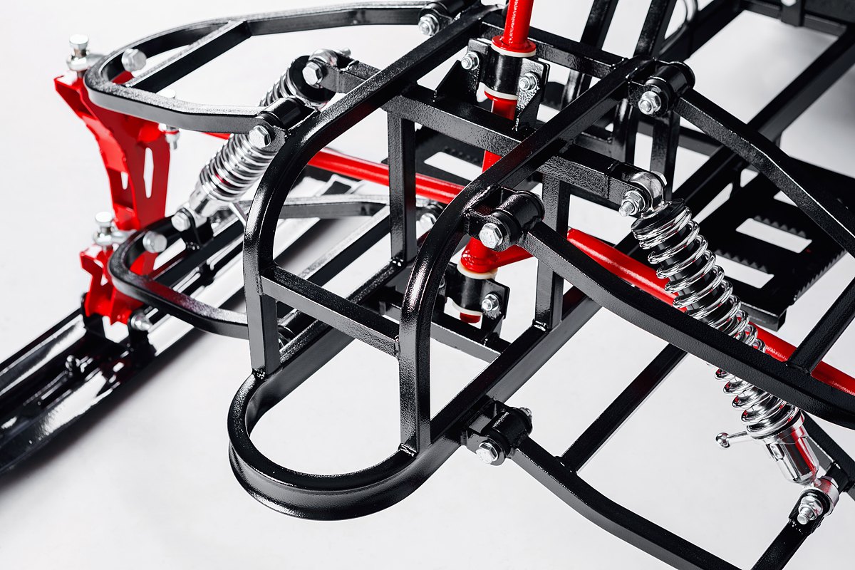 Лыжный модуль IKUDZO с подогревом ручек пластиковые лыжи в Мурманске