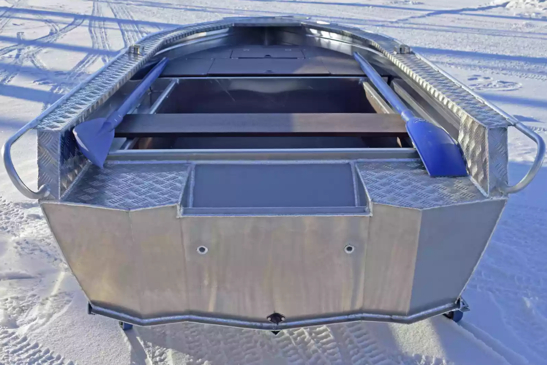 Алюминиевая лодка Wyatboat-370 Р FISH в Мурманске
