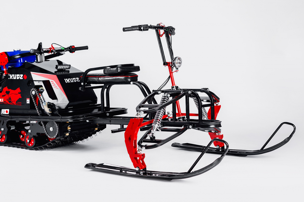 Лыжный модуль IKUDZO TERRAIN с подогревом ручек пластиковые лыжи в Мурманске