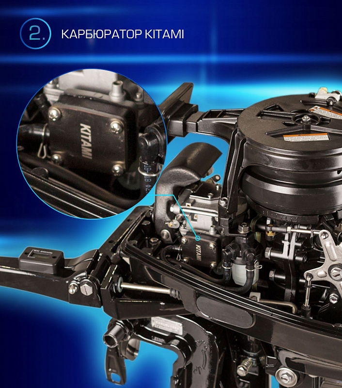 Лодочный мотор MARLIN PROLINE MP 9.9(20) AMHL FORCE в Мурманске