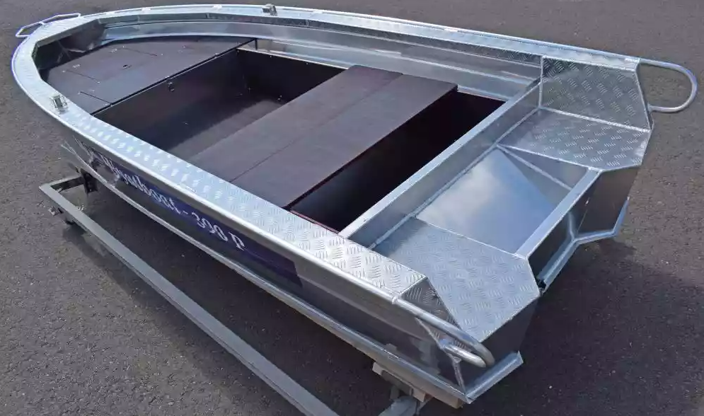 Алюминиевая лодка Wyatboat-390Р Fish в Мурманске