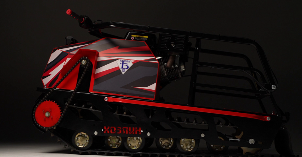 Мотобуксировщик Бурлак ХОЗЯИН-2 в Мурманске