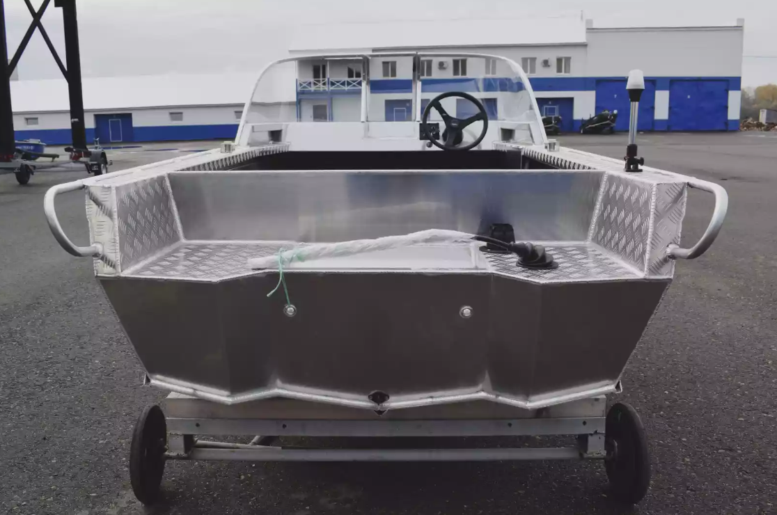 Алюминиевая лодка Wyatboat-390 Pro в Мурманске