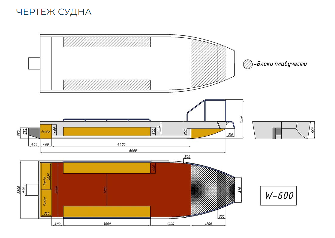 Алюминиевая лодка Wyatboat-600 в Мурманске