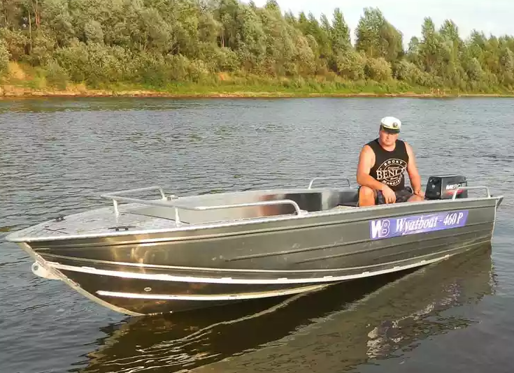 Алюминиевая лодка Wyatboat-460 P в Мурманске