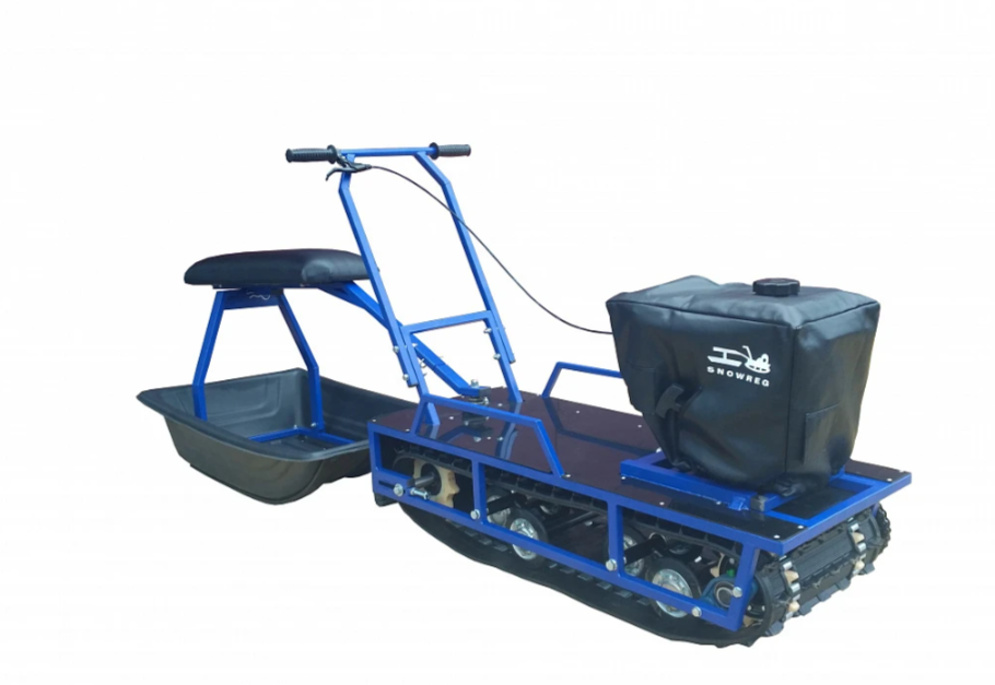 Мотобуксировщик Альбатрос-L 8 с фарой в Мурманске