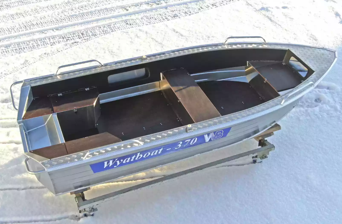 Алюминиевая лодка Wyatboat-370 в Мурманске