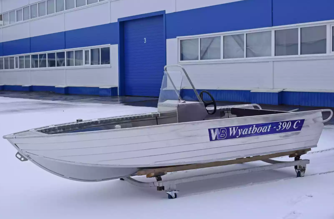 Алюминиевая лодка Wyatboat-390 C в Мурманске
