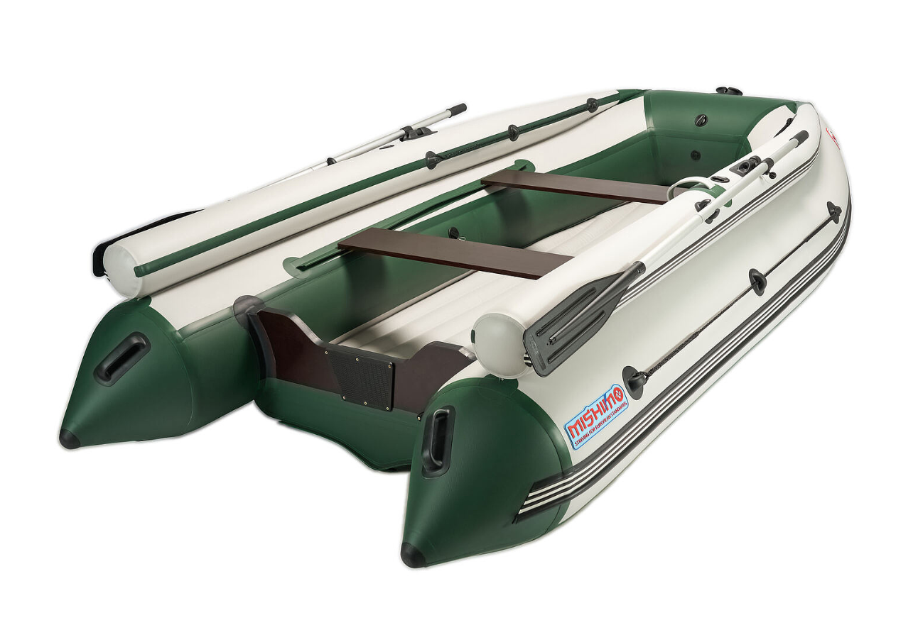 КОМПЛЕКТ ЛОДКА MISHIMO FAMILY LITE 370 + МОТОР 9,9 (15) Л.С. в Мурманске