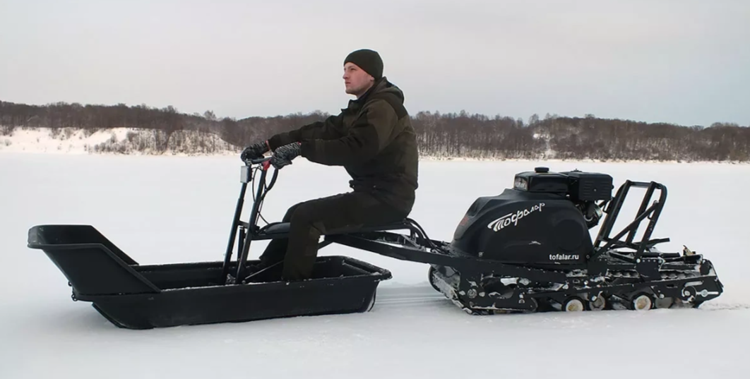 Мотобуксировщик Тофалар 500 с модулем Толкач в Мурманске