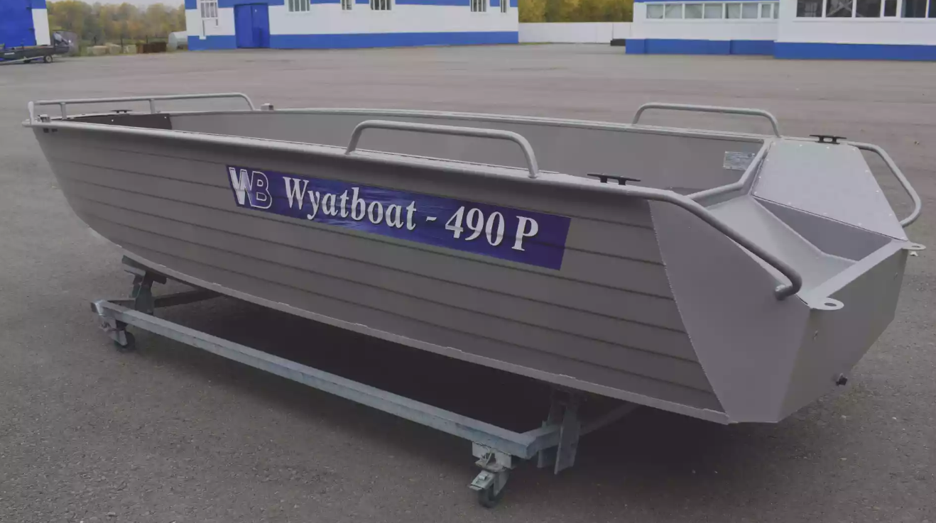 Алюминиевая лодка Wyatboat-490 P в Мурманске