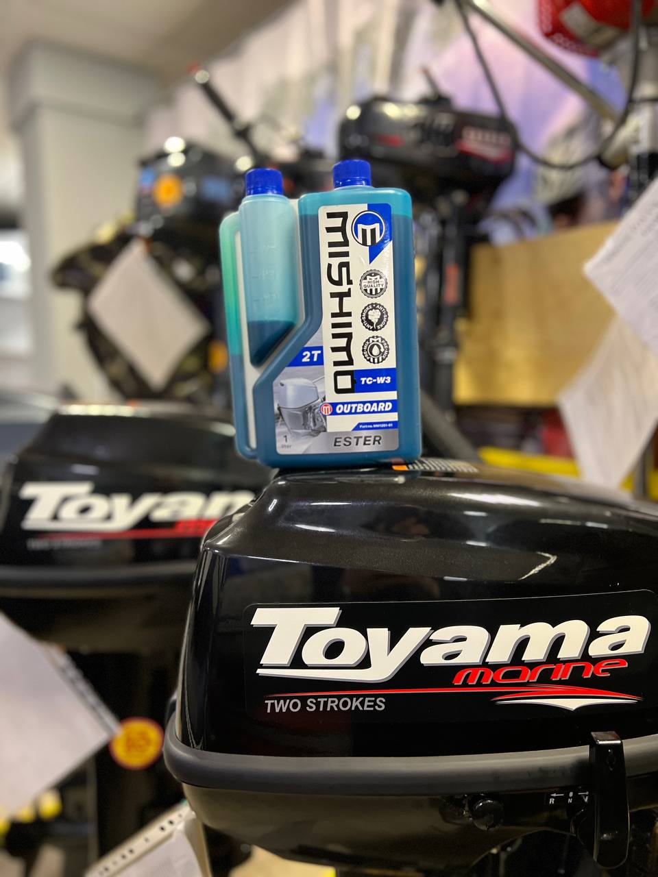 Масло MISHIMO 2T OUTBOARD (ESTER) полусинтетика 1 л в Мурманске