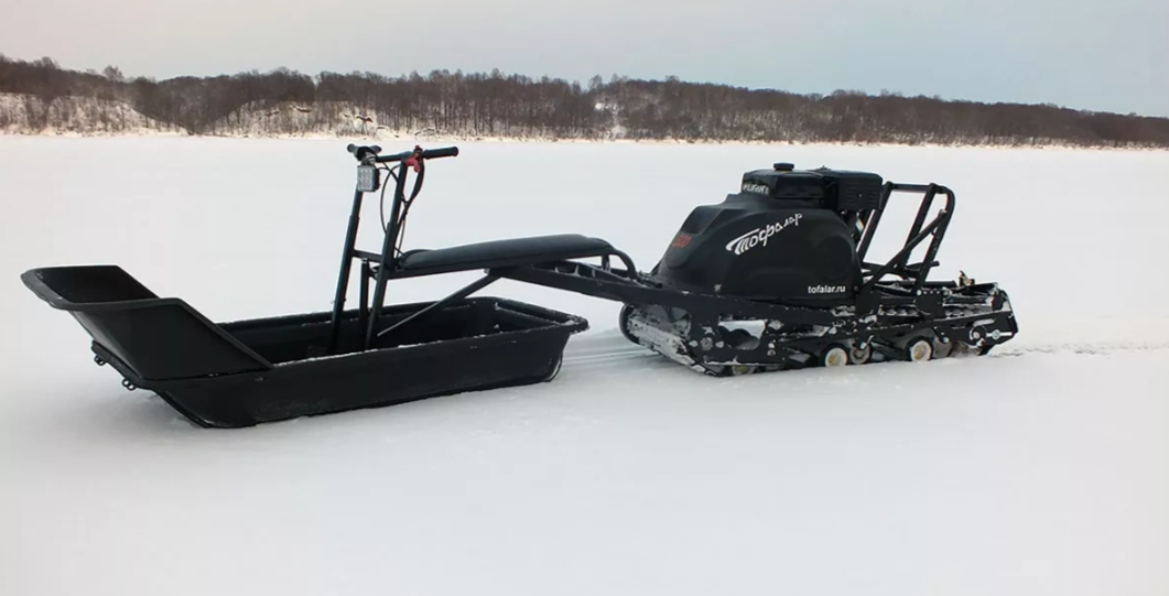 Мотобуксировщик Тофалар 500 с модулем Толкач в Мурманске