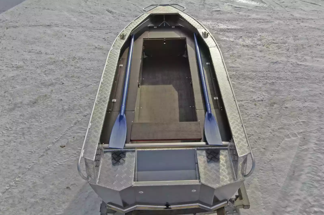 Алюминиевая лодка Wyatboat-340 РМ в Мурманске