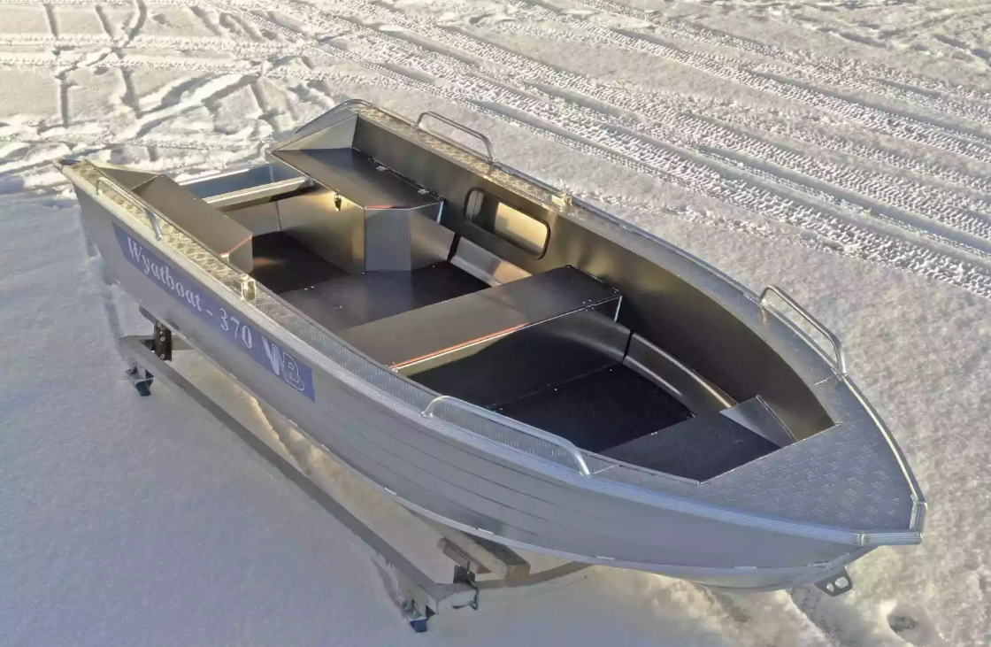 Алюминиевая лодка Wyatboat-370 в Мурманске