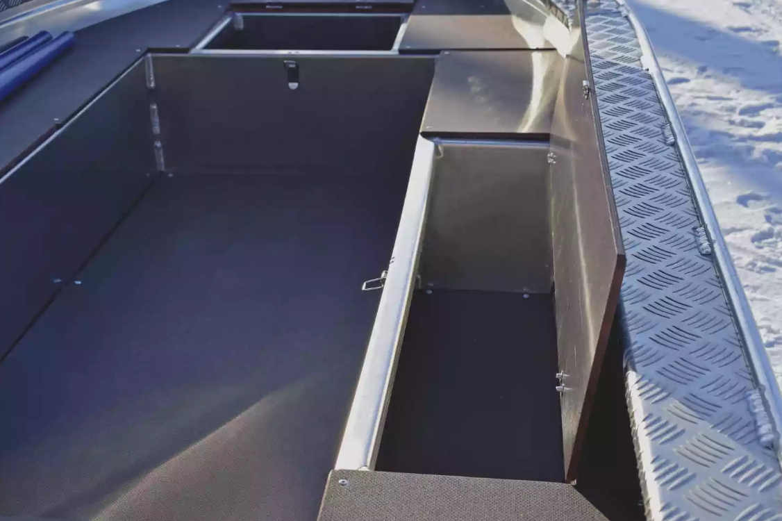 Алюминиевая лодка Wyatboat-370 РМ в Мурманске