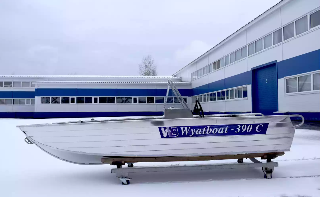 Алюминиевая лодка Wyatboat-390 C в Мурманске