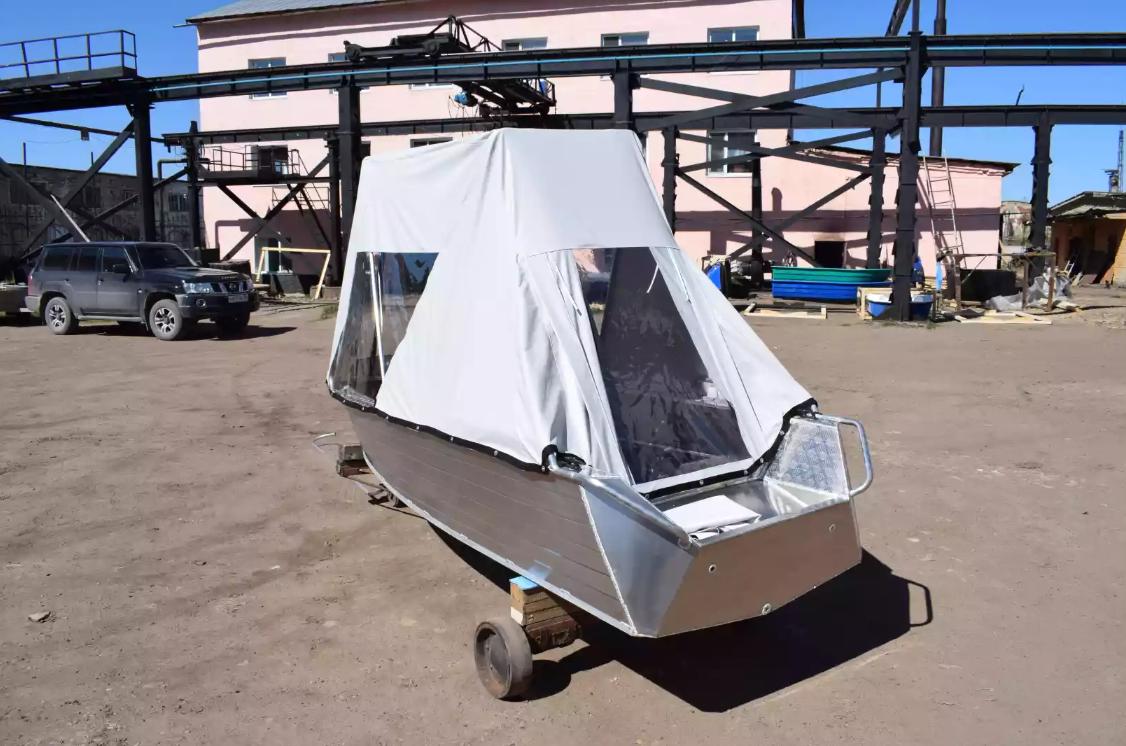 Алюминиевая лодка Wyatboat-390 У в Мурманске