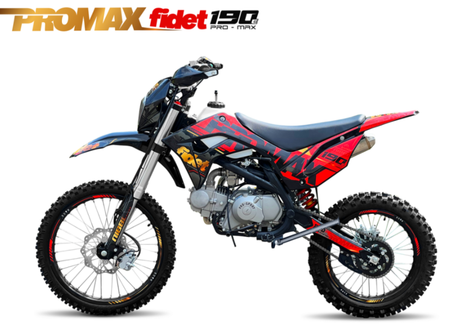 Мотоцикл (питбайк) PROMAX FIDET (ФАЙДЕТ) 190E MAX PRO LUX 19/16 в Мурманске