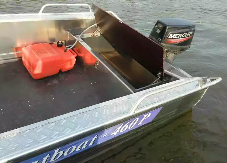 Алюминиевая лодка Wyatboat-460 P в Мурманске