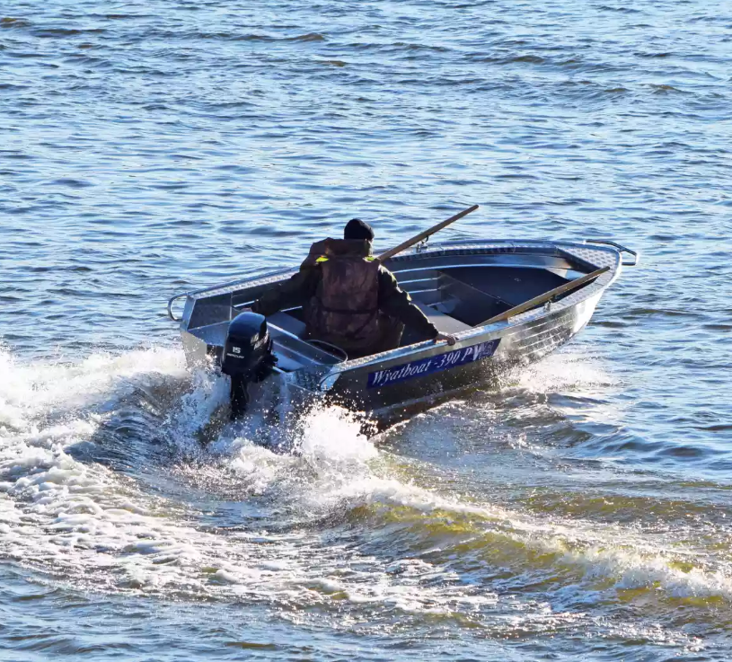 Алюминиевая лодка Wyatboat-390 P в Мурманске