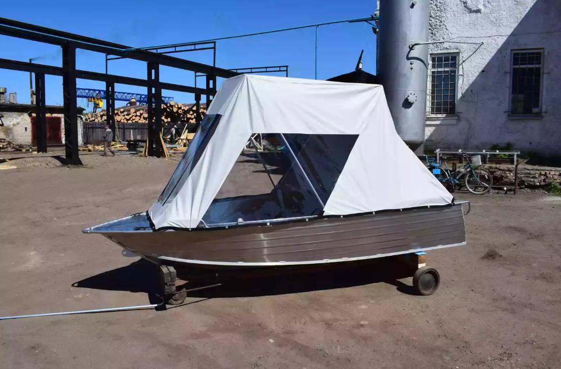 Алюминиевая лодка Wyatboat-390 У в Мурманске