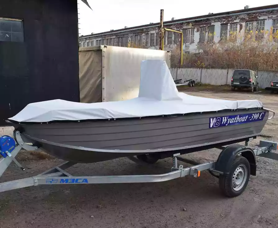 Алюминиевая лодка Wyatboat-390 C в Мурманске
