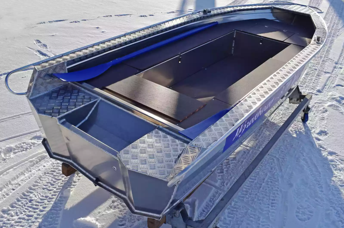 Алюминиевая лодка Wyatboat-370 РМ в Мурманске