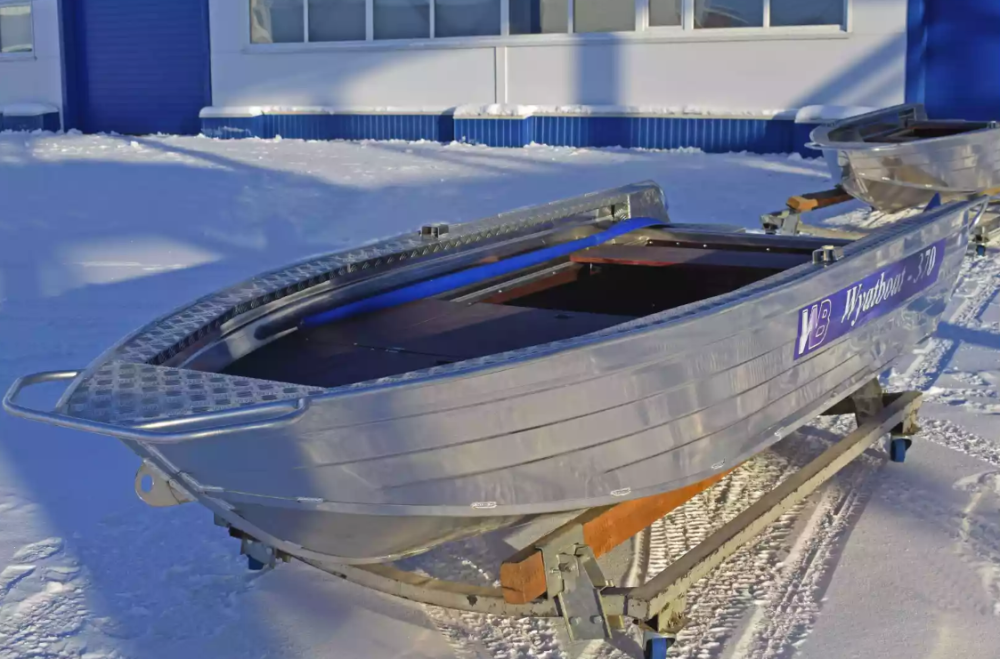 Алюминиевая лодка Wyatboat-370 Р FISH в Мурманске