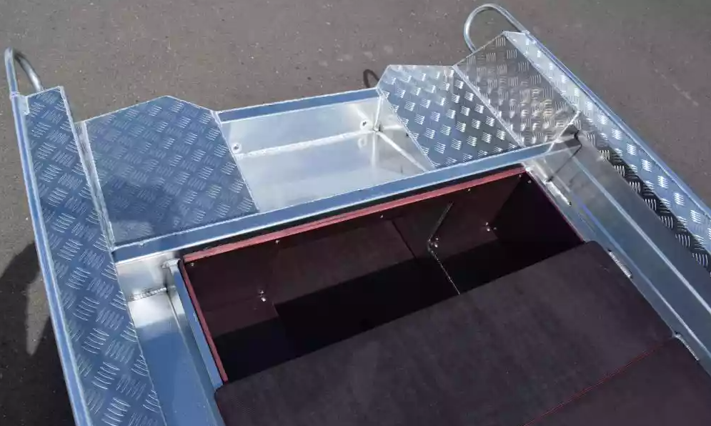 Алюминиевая лодка Wyatboat-390Р Fish в Мурманске