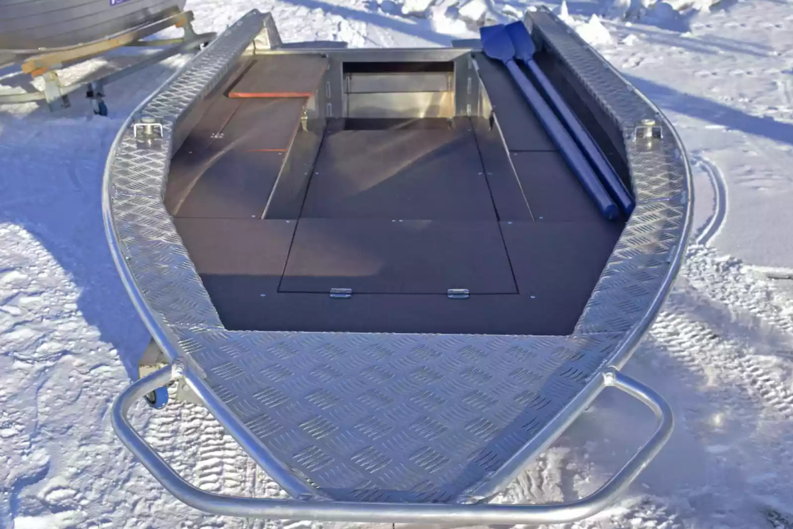 Алюминиевая лодка Wyatboat-370 РМ в Мурманске