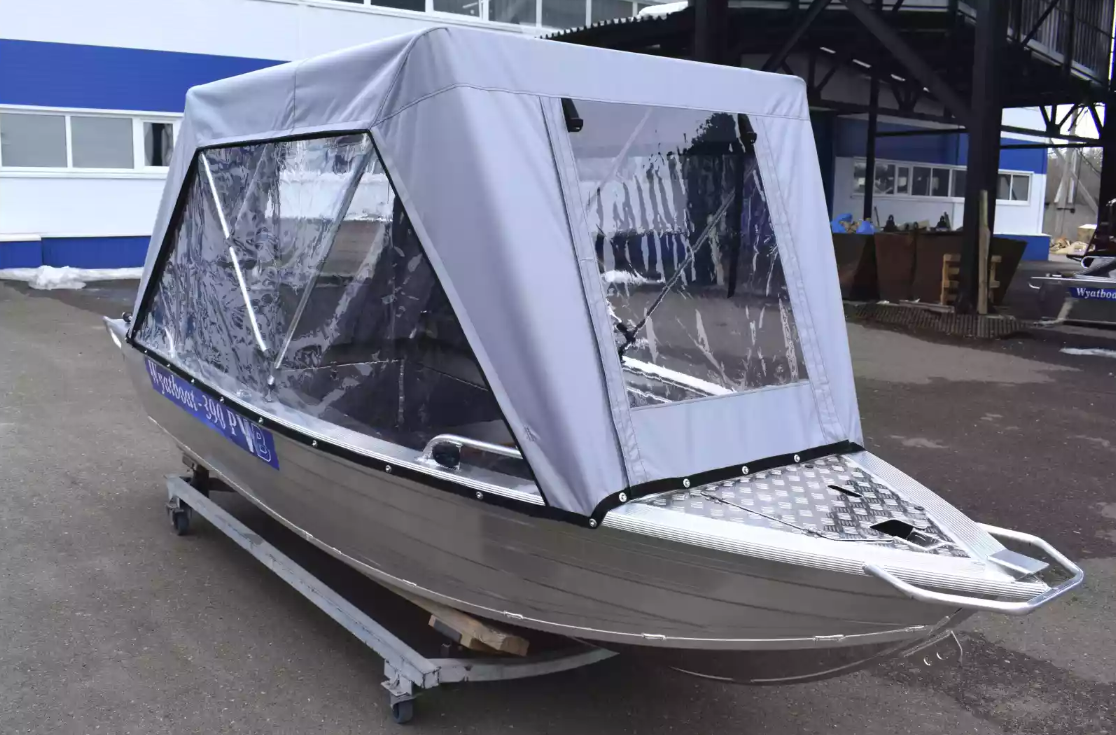 Алюминиевая лодка Wyatboat-390РМ в Мурманске