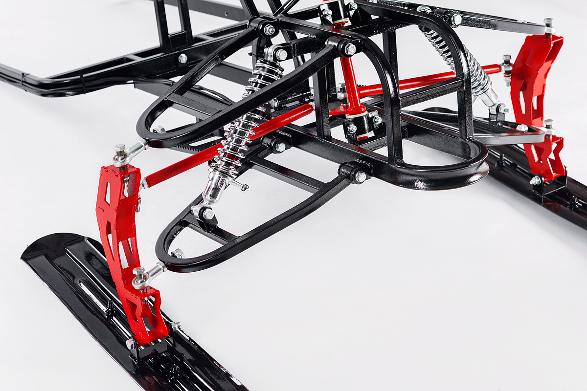 Лыжный модуль IKUDZO с подогревом ручек пластиковые лыжи в Мурманске