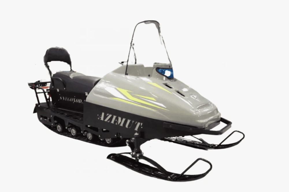 Миниснегоход Бурлак Азимут 20 л.с. , эл.запуск, реверс, тормоз гидравл, капот серый в Мурманске