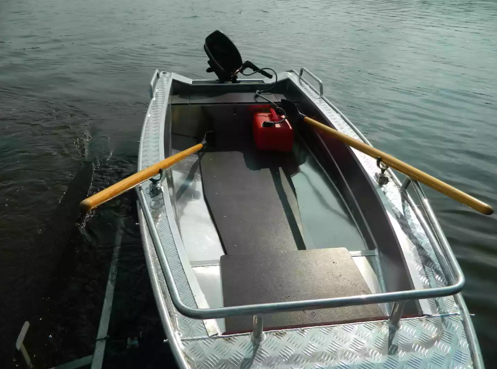 Алюминиевая лодка Wyatboat-390 У в Мурманске