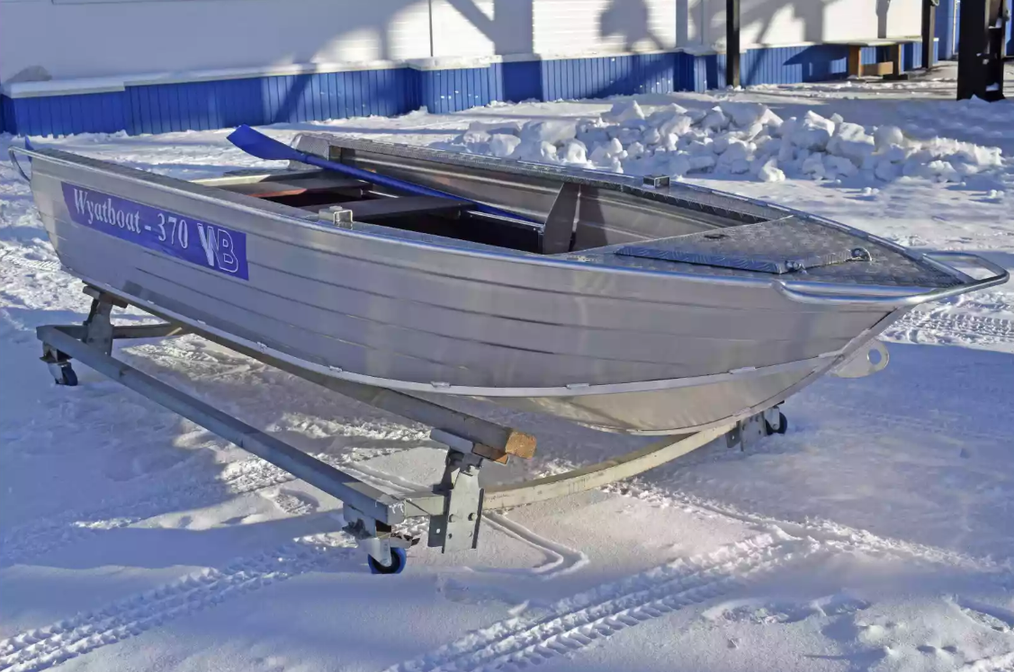 Алюминиевая лодка Wyatboat-370 Р PRO в Мурманске