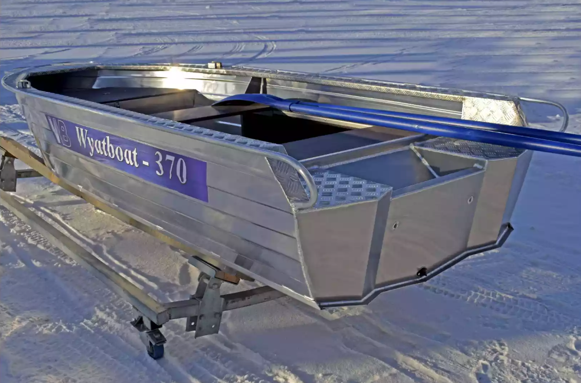 Алюминиевая лодка Wyatboat-370 Р в Мурманске