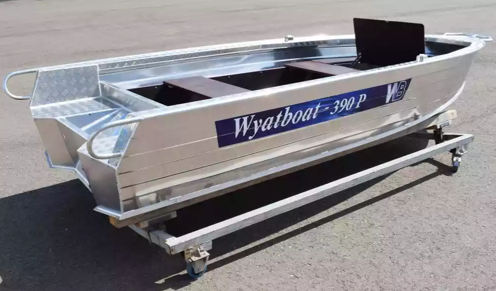 Алюминиевая лодка Wyatboat-390Р Fish в Мурманске