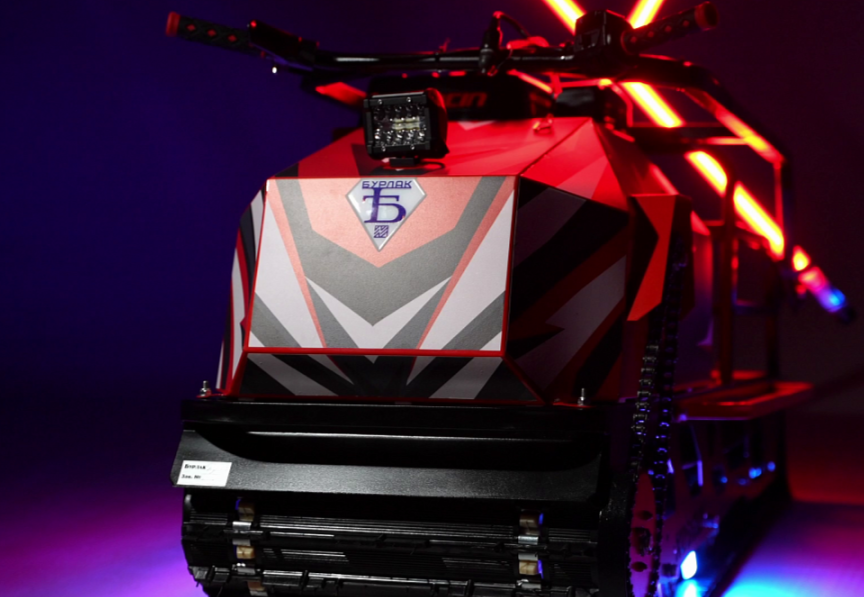 Мотобуксировщик Бурлак ХОЗЯИН-2 в Мурманске