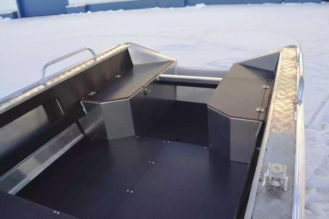 Алюминиевая лодка Wyatboat-370 в Мурманске