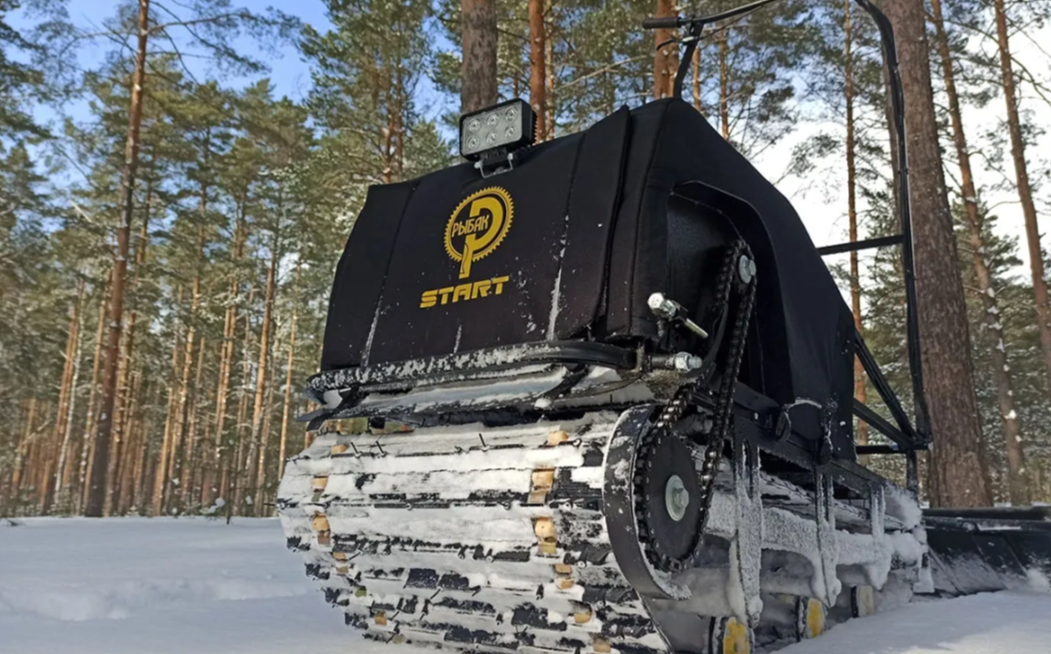 Мотобуксировщик РЫБАК СТАРТ Lifan 15 л.с (тканный капот) в Мурманске