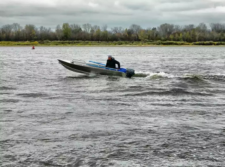 Алюминиевая лодка Wyatboat-390 M в Мурманске