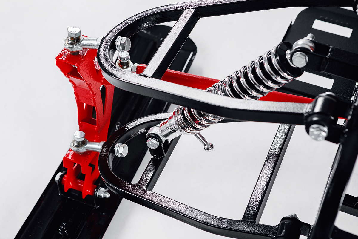 Лыжный модуль IKUDZO с подогревом ручек пластиковые лыжи в Мурманске