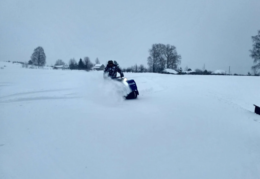 Мотобуксировщик Альбатрос-XLV 9 тележки, 1450 мм в Мурманске